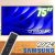 Samsung Smart Big TV 75″ Crystal UHD 4K 75DU8000 – Painel Dynamic Crystal Color, Gaming Hub