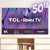Smart TV 50” 4K LED TCL RP630 60Hz Wi-Fi – 3 HDMI 1 USB