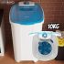 Geladeira Electrolux Frost Free Inverter 409L Água na Porta AutoSense cor Inox Look (IW45S)