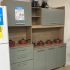 Cozinha Compacta Itatiaia Amanda Aço com Balcão 10 Portas 1 Gaveta