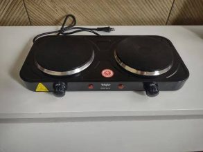 Fogão Elétrico Portátil Cooktop 2 Bocas Elgin – 110V