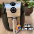 Torneira para Cozinha Gourmet de Mesa com Mola – Monocomando Black Nell AM-01