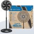 Ventilador 40cm Super Turbo 8 Pás Repelente Pastilha, Mondial, Preto/Prata, 140W, 110V – VTX-40-8P-RP