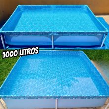 Piscina Retangular Pequena 1000 Litros Portátil – Mor