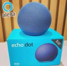 Echo Dot 5ª geração | O Echo Dot com o melhor som já lançado | Cor Azul