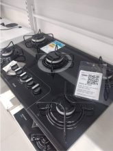 Cooktop 5 Bocas a Gás GLP Consul Vidro Temperado – Preto Acendimento Automático Facilite CD075AE