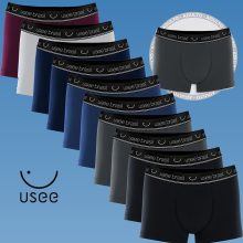 Kit com 10 Cuecas Boxer Algodão Adulto Masculino Royal Urban e Usee Brasil