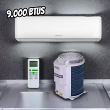 Ar-Condicionado Split Agratto Hi Wall One Top 9.000 Btus/h Frio Branco ACST9F-02 – 220V