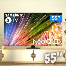 Smart TV 55” 4K UHD Neo QLED Samsung AI TV 55QN85D – 120Hz Wi-Fi Bluetooth