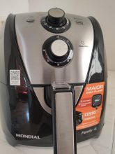 Fritadeira Sem Óleo Air Fryer 4L, Mondial, Preto/Inox, 1500W, 110V – AFN-40-BI