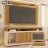 Painel para TV até 58” Caemmun Cross – 2 Prateleiras
