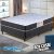 Cama Box Casal Conjugado Granada Umaflex Preto e Branco Flor