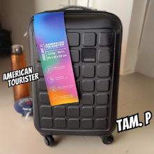 American Tourister Samsonite Mala Cirrus Light P Preto