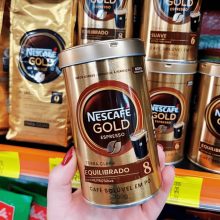 Nescafé Gold Espresso, Equilibrado 8, Café Solúvel em Pó, 100g