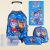 Kit Mochila Patrulha Canina + Lancheira + Estojo Menino De Rodinhas Infantil Escolar – Bezzter