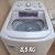 Máquina de Lavar Electrolux 8,5kg Branca Turbo Economia com Jet&Clean e Filtro Fiapos (LAC09)