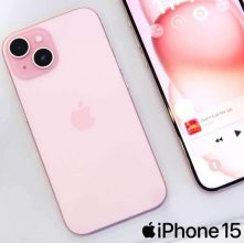 Apple iPhone 15 (128 GB) — Rosa