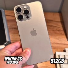 Apple iPhone 16 Pro Max (512 GB) – Titânio natural