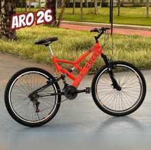 Bicicleta Colli Bike Aro 26 Aero 21 Marchas Freios V-brake Cor Rosa