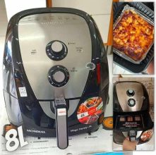 Fritadeira Sem Óleo Air Fryer 8L, Mondial, Preto/Inox, 1900W, 110V – AFN-80-BI