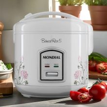 Panela de Arroz Elétrica Mondial Bianca Rice – NPE-05-5X 5 Xícaras 400W