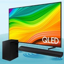 Smart TV 50″ QLED 4K 50Q60D 2024 + Soundbar HW-B550/ZD – Samsung