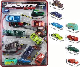 Carros Relâmpago Mcqueen Kit 8 Carrinhos Com fricção Filme Carros 3 Relâmpago Mc Queen Coleção Infantil Presente para Criançada