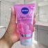 NIVEA Aqua Rose 3 em 1 150ml – Sabonete, Esfoliante e Máscara Facial – Com argila branca, ácido hialurônico e água de rosas orgânica