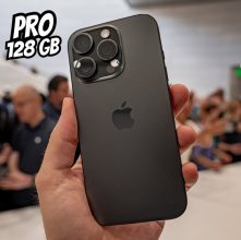 Apple iPhone 16 Pro (128 GB) – Titânio preto