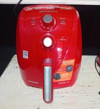 Fritadeira Sem Óleo Air Fryer 4L, Mondial, Vermelho, 1500W, 110V – AFN-40-FR