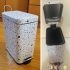 Brinox – Conjunto de Potes para Mantimentos com Tampa e Visor 5 Peças Suprema – Aço Inox