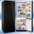 Geladeira/Refrigerador Panasonic Frost Free Duplex Inverse Black Glass 450L BB65
