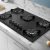 Fogão Cooktop 5 Bocas Preto Com Mesa Vidro Atlas Agile Up Bivolt
