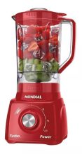 Liquidificador Turbo Power Mondial Vermelho 550w L-99 FR 220V