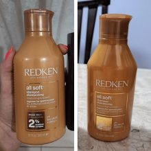 Redken Shampoo All Soft | Para Cabelos Secos e Quebradiços ​​| Proporciona Maciez Intensa e Brilho | Com Óleo de Argan | 300ml