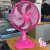 Ventilador Rosa Britânia Maxx Force 60W BVT304
