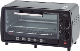 Black Decker Forno Elétrico Pequeno, Assa, Tosta e Grelha, Forninho de Cozinha, Capacidade de 9l, Modelo FT9, 110V