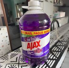 Ajax Limpador Festa Das Flores Lavanda 3 8L