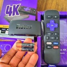 Roku Express 4K | Dispositivo de streaming para TV HD/4K/HDR compatível com Alexa, Siri e Google