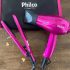 Ferro de Passar Roupa a Vapor e a Seco Black + Decker Essential Steam FX1000 Branco e Roxo