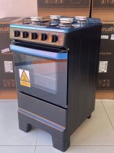 Fogão 4 Bocas Esmaltec Preto Ideal Pop 4120