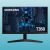Monitor Gamer Samsung 27″ Full HD, Wide, 75Hz, IPS, HDMI, FreeSync, VESA, Preto – LF27T350FHLMZD