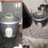 Conjunto Sala de Jantar Madesa Nanda Mesa Tampo de Vidro Redondo 4 Cadeiras