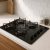 Cooktop 4 Bocas A Gás Atlas Agile Up Mega Chama Preto Bivolt