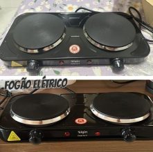 Fogão Elétrico Portátil Cooktop Elgin Double Cook 2 Bocas – 110V