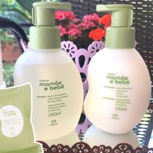 Kit Mamãe e Bebê Banho com Cheirinho de Amor (3 produtos)