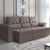 Sofá Retrátil 3 Lugares 2,10m York Suede Marrom