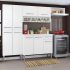 Porta Temperos Inox 20 Potes Suporte Giratório Quadrado MM House