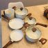 Conjunto Com 8 Potes Herméticos Electrolux Alta Qualidade Cor Vermelho