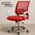 Cadeira de Escritório Secretária Base Cromada com Rodinha Fortt Lisboa Vermelha – CSF02-V